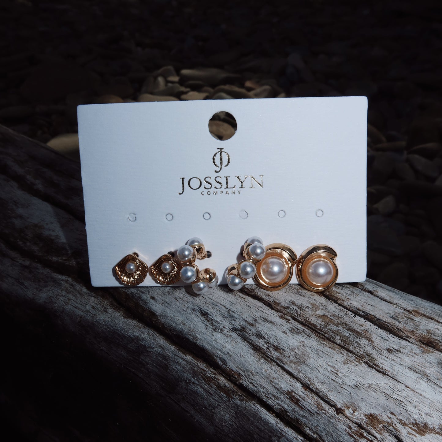 Salt Kiss Shell Earrings