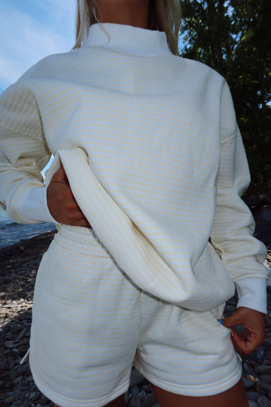 Golden Hour Mock Neck