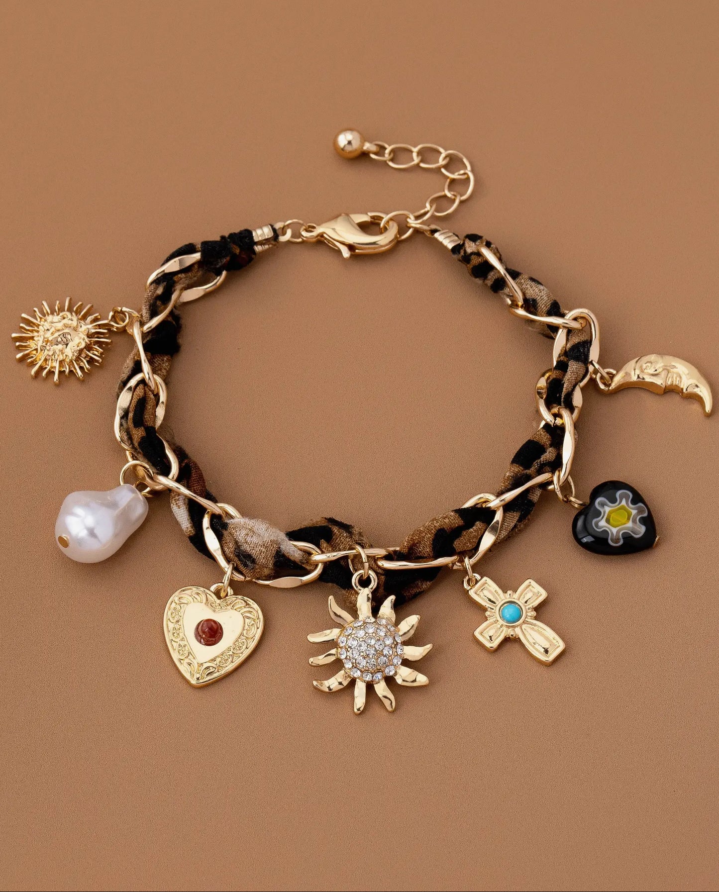 Sun-blast Scarf Bracelet