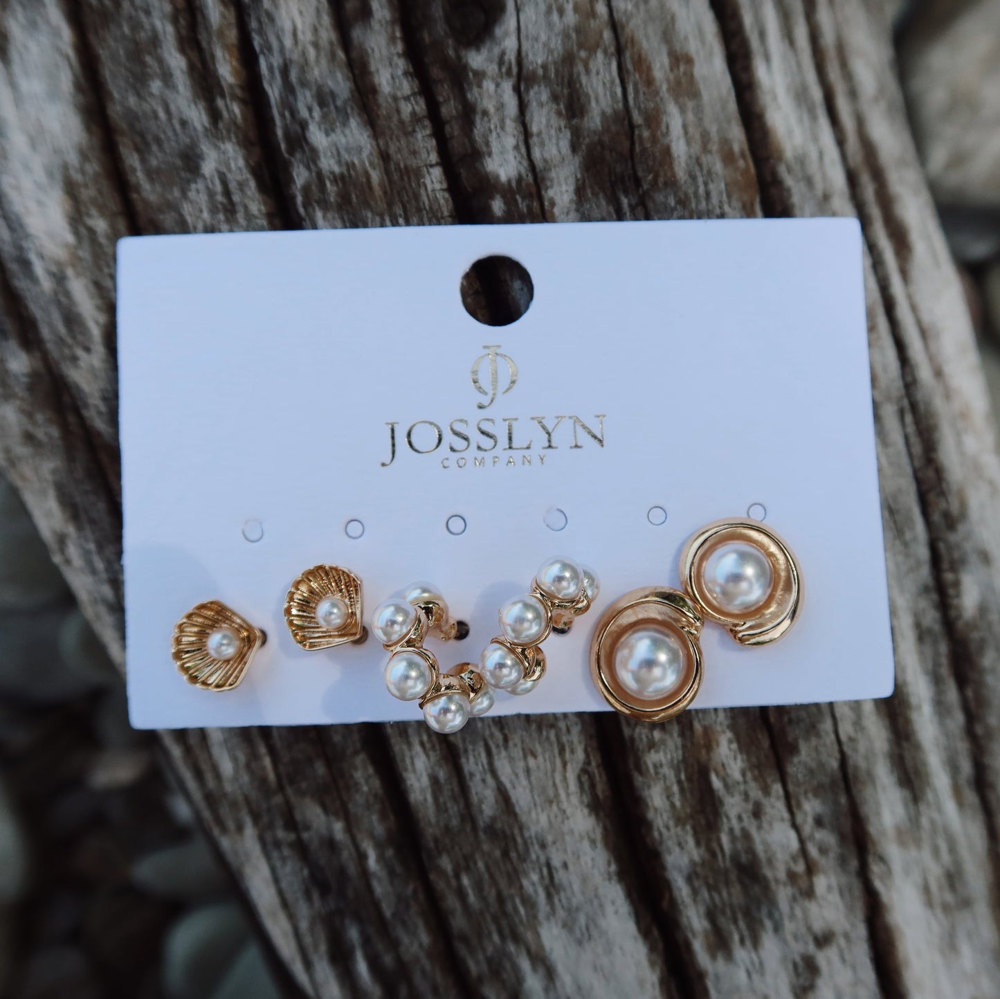 Salt Kiss Shell Earrings