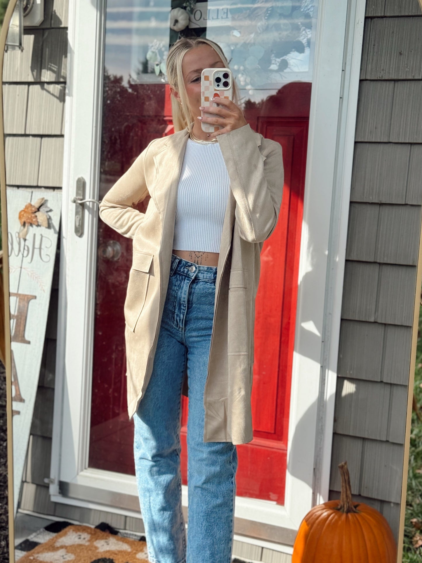 Soft Luxe Suede Jacket