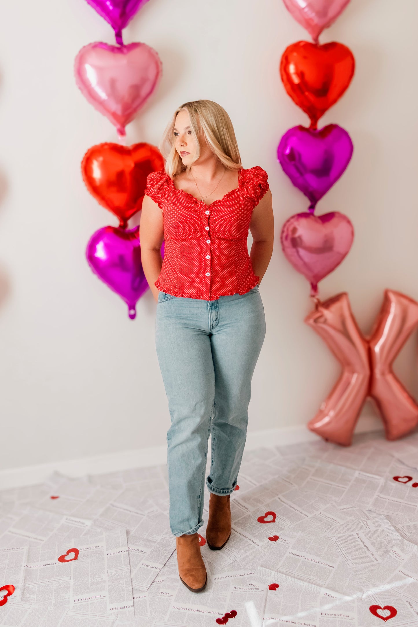 Dot Your Heart Top