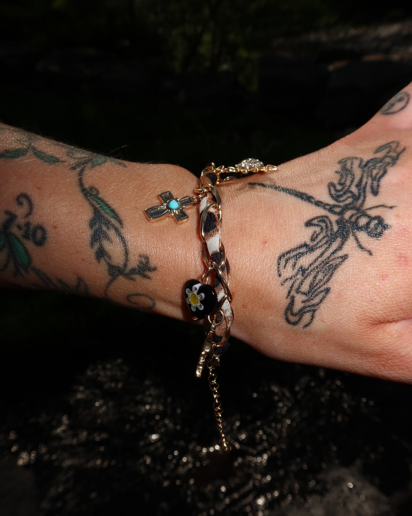 Sun-blast Scarf Bracelet