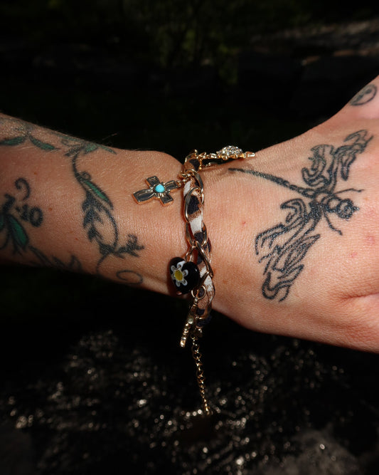 Sun-blast Scarf Bracelet