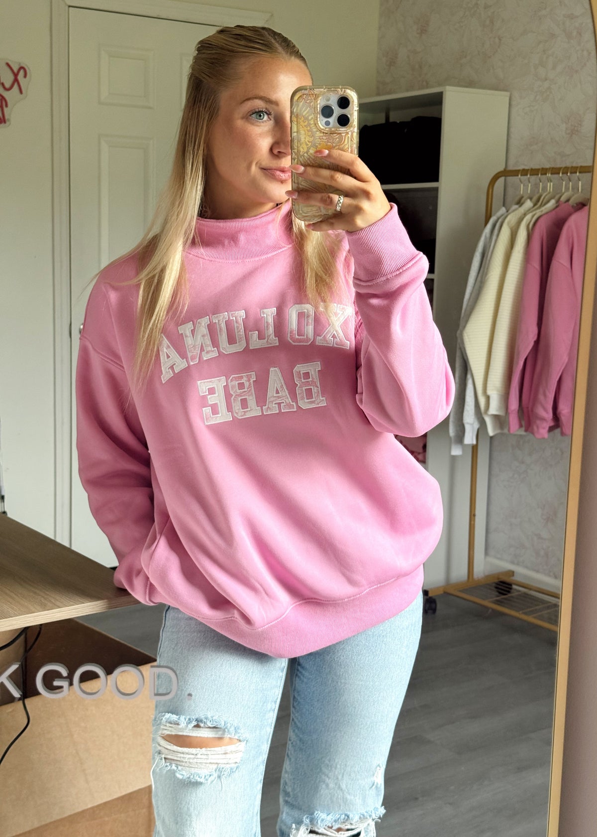 Luna Babe Mockneck